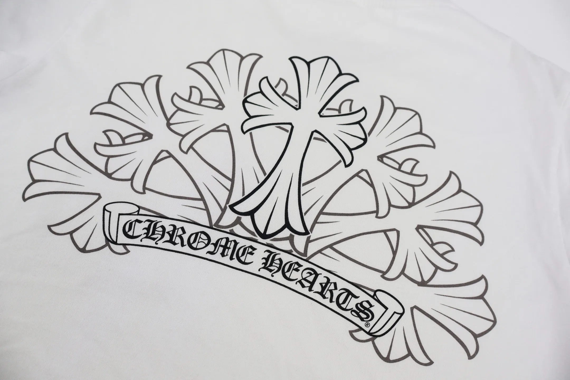 CH T （White） 180g ， ， 1:1 ， Black 。 Size:S-M-L-XL